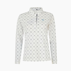 Áo Polo dài tay le coq sportif golf Nữ - QGWWJB01V-WH00