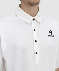 Áo Polo le coq sportif nam - QMMTJA42-WHT