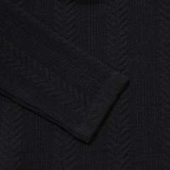Áo nỉ le coq sportif Nữ QR322OFS91-BLK