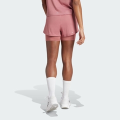 Quần short chạy bộ adidas Own the Run 3 sọc 2 trong 1 Nữ - IS9574