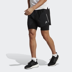 Quần short chạy bộ 2 trong 1 adidas Nam - HN8023