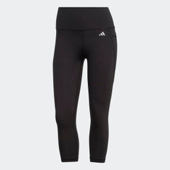 Quần legging tập luyện adidas 3/4 Cạp Cao Có Túi Optime Nữ - HS9932