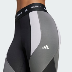 Quần legging tập luyện adidas 7/8 Colorblock TECHFIT Nữ - IX3283