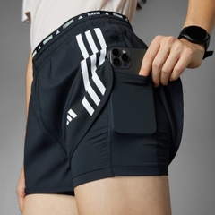 Quần short chạy bộ 2 trong 1 adidas Nữ IN1445
