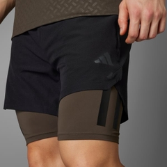 Quần short tập luyện adidas 2 Trong 1 Power Workout Nam - IV6113
