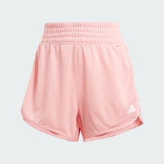 Quần short adidas Cạp Cao Dệt Kim Pacer Essentials Nữ - IX1025