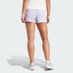 Quần short tập luyện adidas Pacer cạp cao Nữ - IX1064