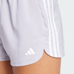 Quần short tập luyện adidas Pacer cạp cao Nữ - IX1064
