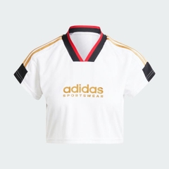 Áo jersey Lửng adidas 3 Sọc Ngắn Tiro Nữ - IW6800