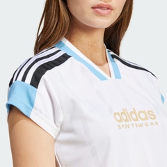 Áo jersey crop top adidas Tiro 3 sọc Nữ - IZ2083