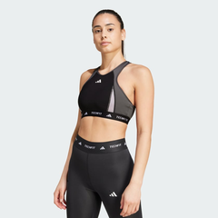 Áo bra tập luyện adidas Colorblock Medium Support Techfit Nữ - IX3286
