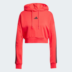 Áo hoodie Nữ adidas Essentials 3 sọc Crop Nữ - IS6997