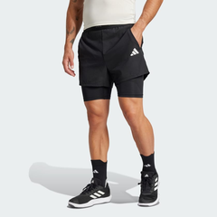 Quần short tập luyện adidas Gym+ 2 trong 1 Nam - JE5665