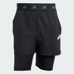 Quần short tập luyện adidas Gym+ 2 trong 1 Nam - JE5665