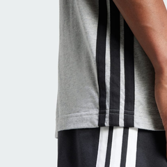 Áo T-shirt adidas Essentials 3 sọc Nam - JE6396