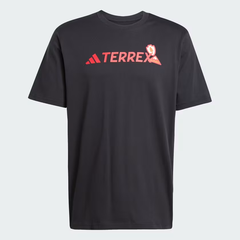 Áo T-shirt leo núi adidas TERREX hoạ tiết Nam - JI9165