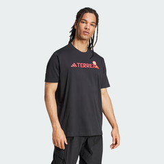 Áo T-shirt leo núi adidas TERREX hoạ tiết Nam - JI9165