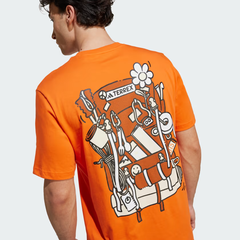 Áo T-shirt leo núi adidas TERREX hoạ tiết Nam - JI9166
