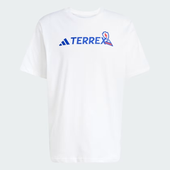Áo T-shirt leo núi adidas TERREX hoạ tiết Nam - JI9164