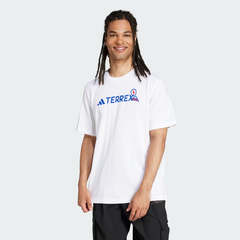 Áo T-shirt leo núi adidas TERREX hoạ tiết Nam - JI9164
