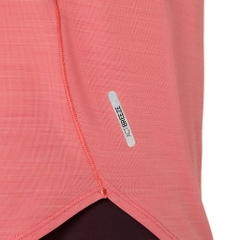 Áo T-shirt chạy bộ ASICS ROAD V-NECK SS TOP Nữ - 2012C985.700