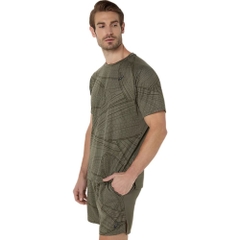 Áo T-shirt tập luyện ASICS ALL OVER PRINT Nam - 2031F199.300