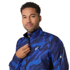 Áo gió chạy bộ ASICS ROAD LITE-SHOW PACKABLE Nam - 2011D358.001