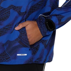 Áo gió chạy bộ ASICS ROAD LITE-SHOW PACKABLE Nam - 2011D358.001