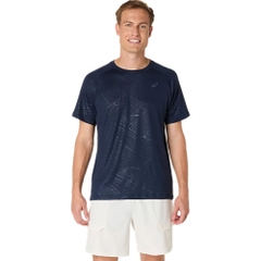 Áo T-shirt tennis/pickleball ASICS GAME ALL OVER PRINT Nam - 2041A353.400