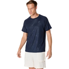 Áo T-shirt tennis/pickleball ASICS GAME ALL OVER PRINT Nam - 2041A353.400