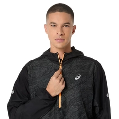 Áo gió chạy trail ASICS FUJITRAIL PACKABLE WINDBREAKER Nam - 2011D389.002