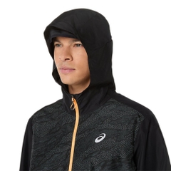 Áo gió chạy trail ASICS FUJITRAIL PACKABLE WINDBREAKER Nam - 2011D389.002