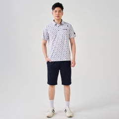 Áo Polo le coq golf Nam QGMXJA05V-GY00
