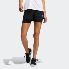 Quần short tập luyện adidas Pacer 3 2 trong 1 Nữ - GL7686