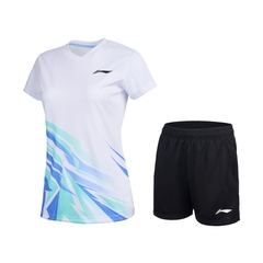 Bộ quần áo cầu lông Li-Ning Nữ P-AATV014-2V