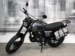 Brixton Scrambler 125 (Xám khói)