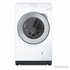 Máy giặt sấy Panasonic NA-LX127DL mới, giặt 12kg sấy 6kg, màu trắng mờ