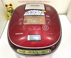 Nồi cơm điện cao tần áp suất hút chân không TOSHIBA RC-18VRM hàng chính hãng MADE IN JAPAN