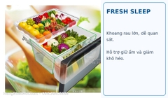 Tủ lạnh Hitachi R-HXC54X(X) 540L 6 cửa mặt gương pha lê