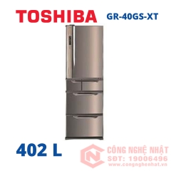 Tủ lạnh cao cấp 5 cánh Toshiba GR-40GS(XT) nội địa Nhật 96%