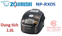 Nồi cơm điện cao tần áp suất  Zojirushi NP-RX05 0.54 Lít màu xám sản xuất 2017 bảo hành 12 tháng