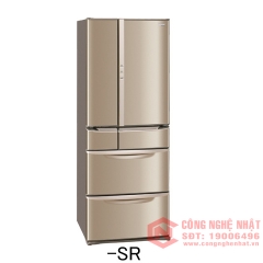 Tủ lạnh National NR-F531T-SR màu xám nội địa Nhật 95%