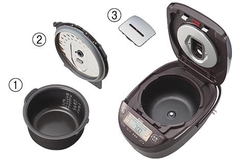 Nồi cơm cao tần áp suất IH TIGER JPK-S100
