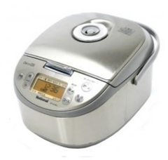 Nồi cơm điện IH hiệu National SR-AJ10J 1.0L Màu Xám nội địa Nhật