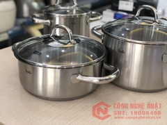 Bộ nồi inox cao cấp Fissler Germany