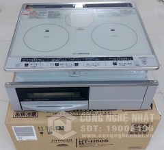 Bếp Từ - Hồng ngoại - Lò nướng Hitachi HT-K60S nội Địa Nhật 100%