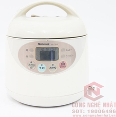 Nồi cơm điện mâm nhiệt National SR-CF05 0.54L  màu trắng nội địa Nhật