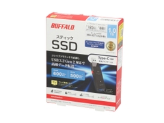 Ổ Cứng Di Động SSD Siêu nhỏ Chính Hãng Buffalo USB3.2 Gen2 SSD-PUT2.0U3B- Nội Địa Nhật