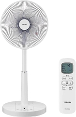 Quạt điện 7 cánh động cơ DC TOSHIBA TF-30DL24 màu trắng Mới