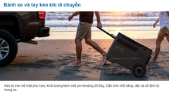 Tủ lạnh xe hơi Anker SOLIX EverFrost 2 40L A17A45A1 – Bản nội địa Nhật, kèm pin 288Wh